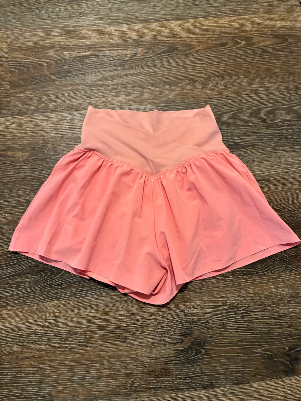 American Eagle Outfitters Coral Pink Flow Shorts